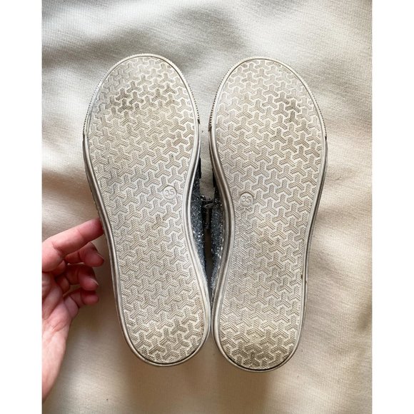 Papouelli Silver "Elfie Dazzle" sneaker, size 35. - Picture 2 of 4